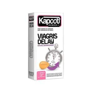 کاندوم کاپوت مدل Viagris Delay بسته 12 عددی