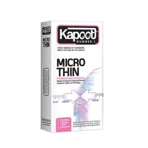کاندوم کاپوت مدل Micro Thin بسته 12 عددی