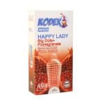 کاندوم کدکس مدل Happy Lady بسته 10 عددی