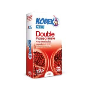 کاندوم کدکس مدل Double Pomegranate بسته 12 عددی