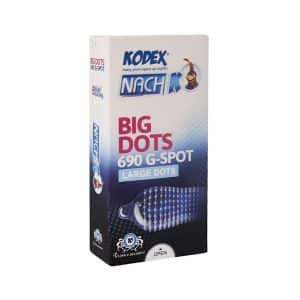 کاندوم کدکس مدل Big Dots بسته 10 عددی