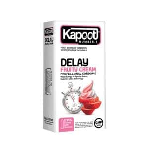 کاندوم کاپوت مدل Delay Fruty Cream بسته 12 عددی