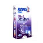 کاندوم کدکس مدل 8 در 1 Function بسته 10 عددی