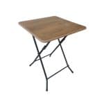 میز تاشو سفری مدل چوب MDF مربع