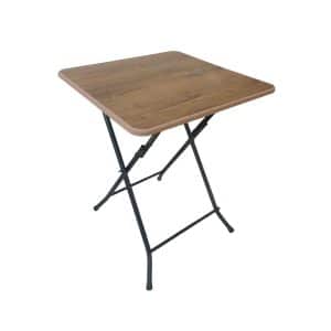 میز تاشو سفری مدل چوب MDF مربع