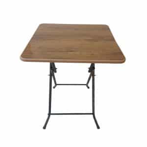 میز تاشو سفری مدل چوب MDF مربع